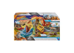Macy's - Supplier Hot Wheels RacerVerse Jurassic World Blue's Raptor Rush Track Set* Playsets & Vehicles