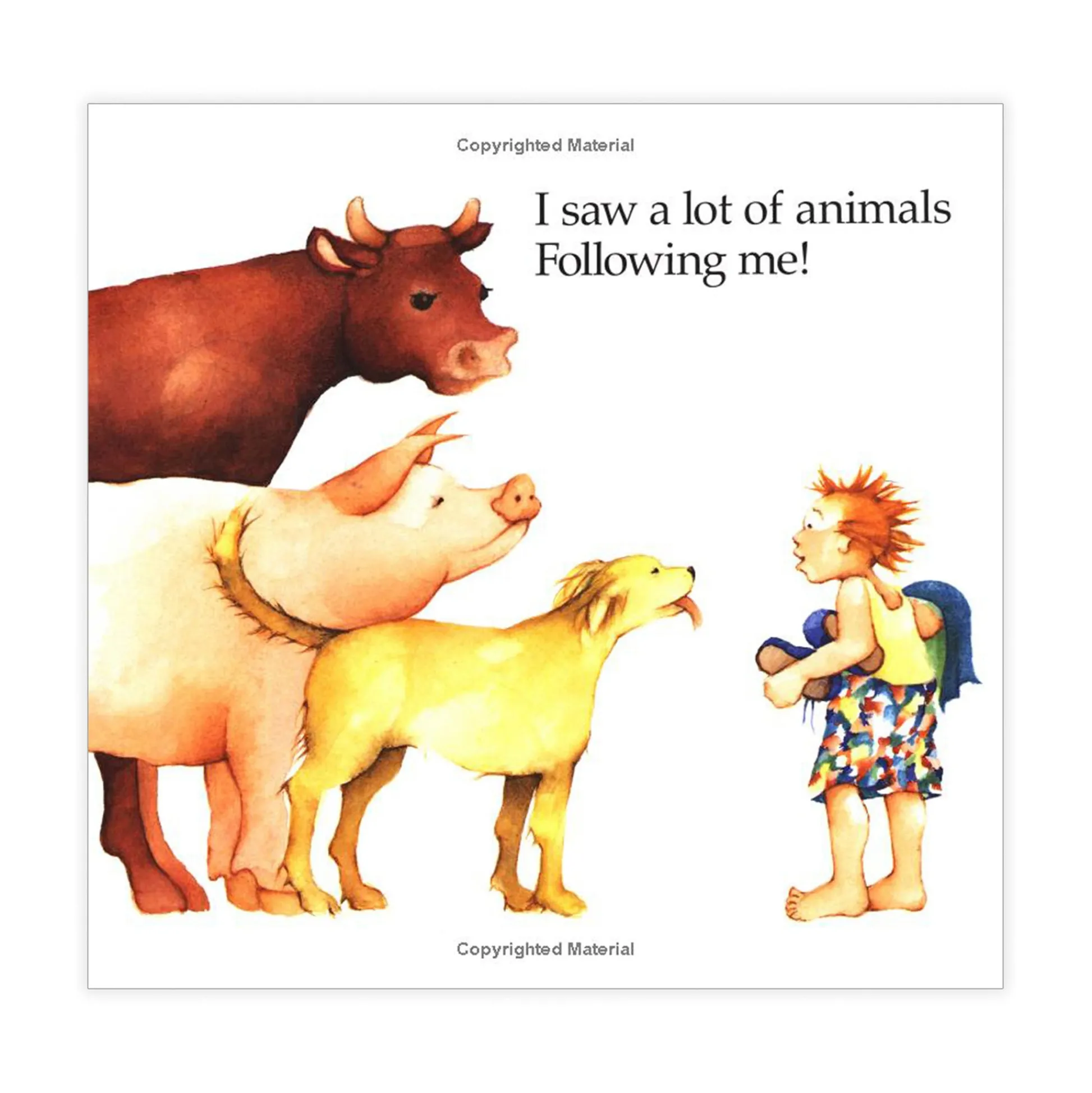 Educators Resource Houghton Mifflin Harcourt I Went Walking Big Book*Kids Kids Books