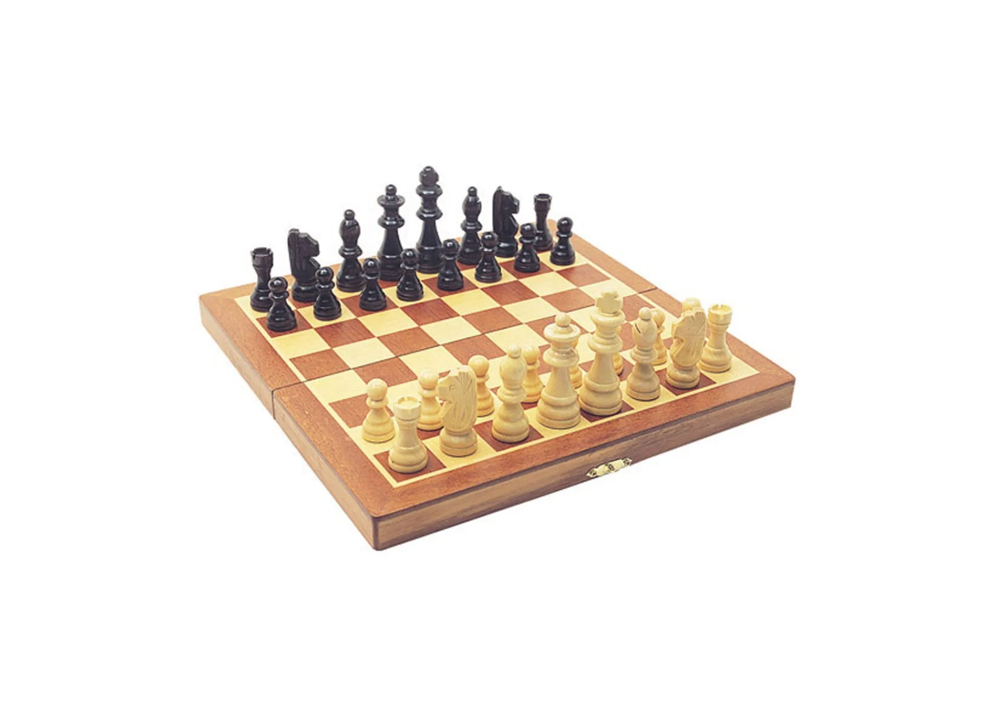AreYouGame House of Marbles Classic Folding Wooden Chess Set* Board Games|Role-Playing Games
