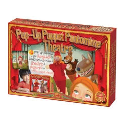 AreYouGame House of Marbles Little Red Riding Hood Pop-Up Puppet Theatre Set* Puppets & Puppet Theaters|Dress Up