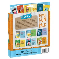 Educators Resource Hoyle 6-in-1 Fun Pack Classic Children's Card Games, 18-Game Mega Set* Card Games