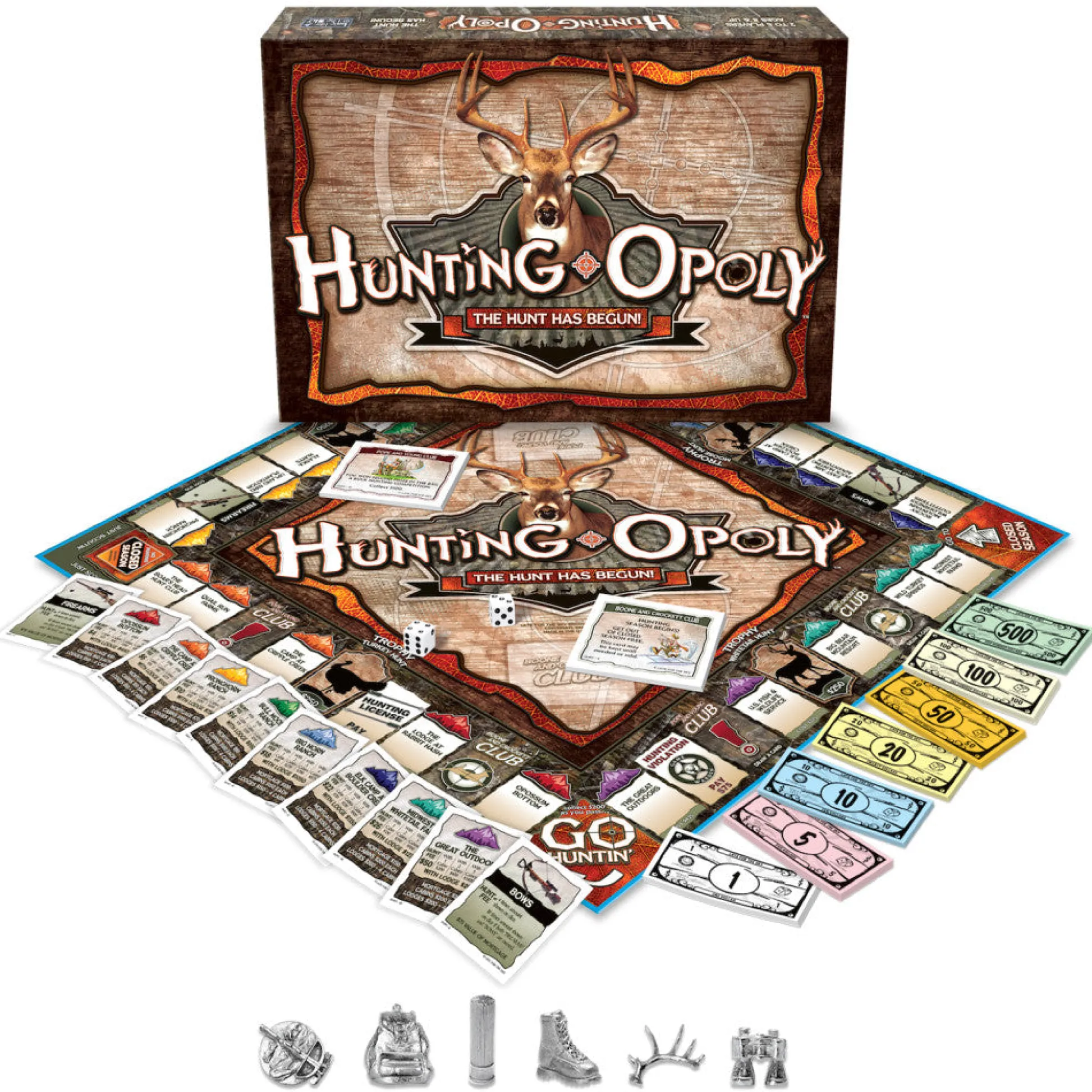 Flat River Group Hunting-opoly Wilderness Adventure Board Game* Board Games|Role-Playing Games