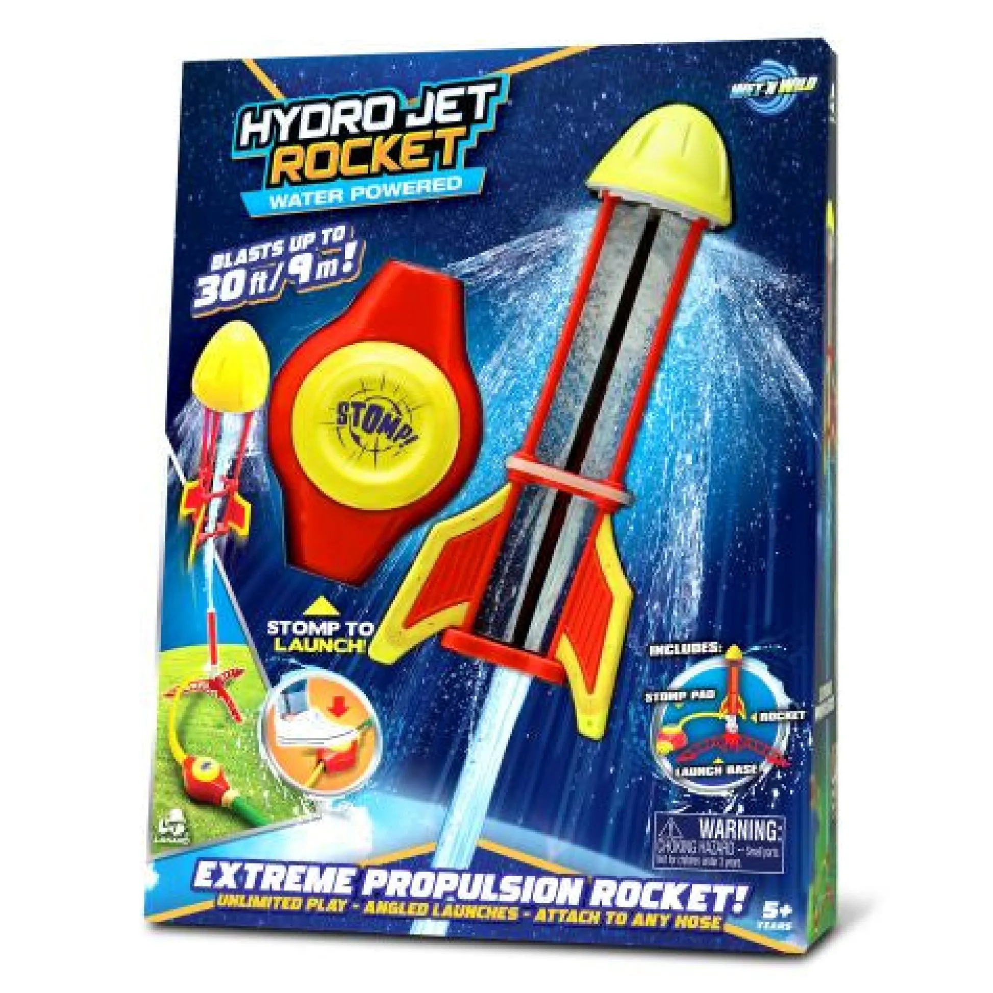 Calendar Holdings, LLC Hydro Jet Rocket Water-Powered Launcher* Swimming Pools & Water Toys