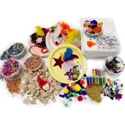 Educators Resource Hygloss Creative Collage Treasure Craft Box - Assorted Arts & Crafts Kit* Crafts & Activities
