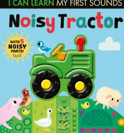 Readerlink Distribution Services I Can Learn! Series NOISY TRACTOR Interactive Sound Book*Kids Reading, Writing & Speech|Sound Books