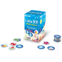 AreYouGame i Sea 10! Math Game - Shark-Themed Number Matching Fun* Card Games|Social & Emotional Skills