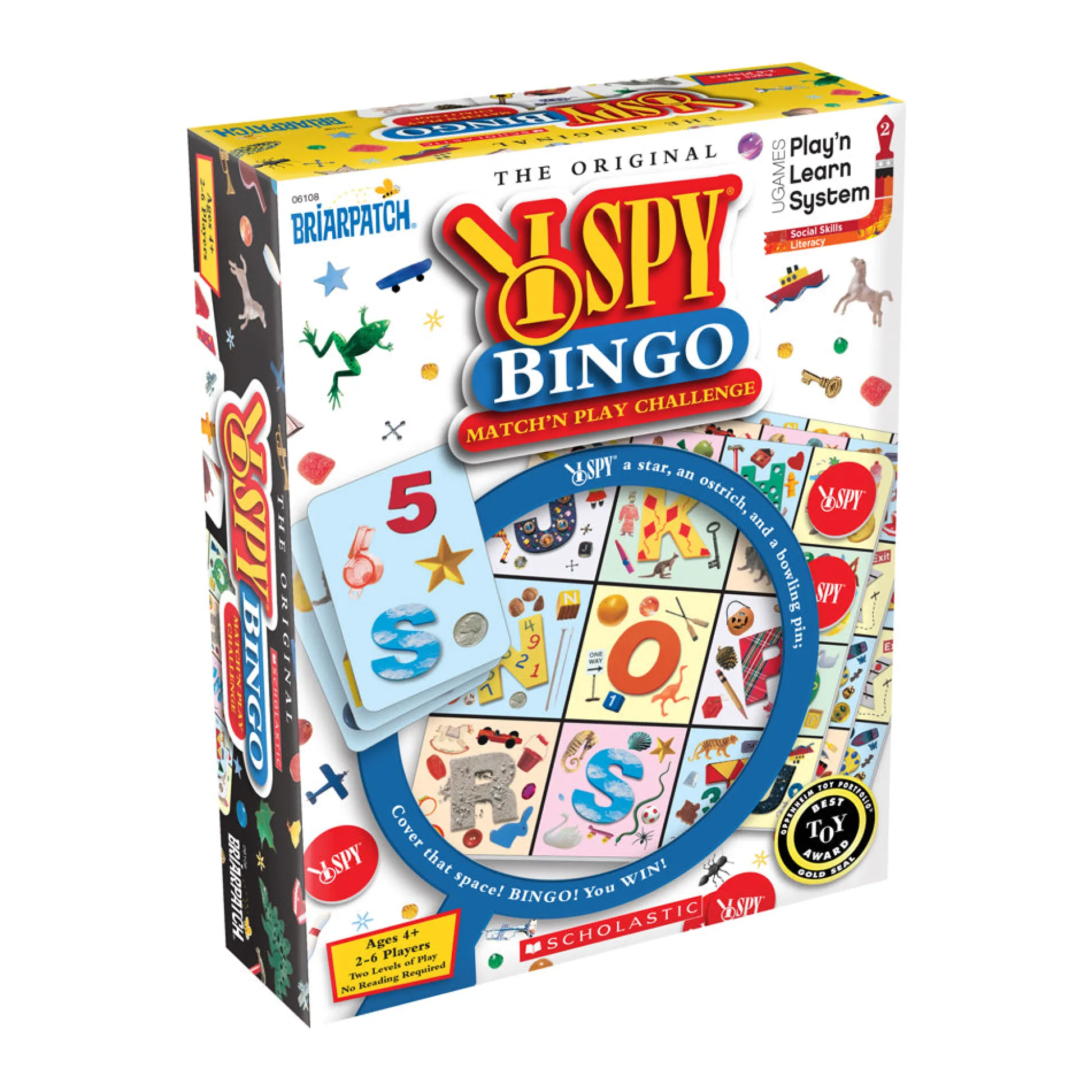 AreYouGame I Spy Bingo Match & Play Challenge Board Game by Briarpatch* Board Games|Role-Playing Games