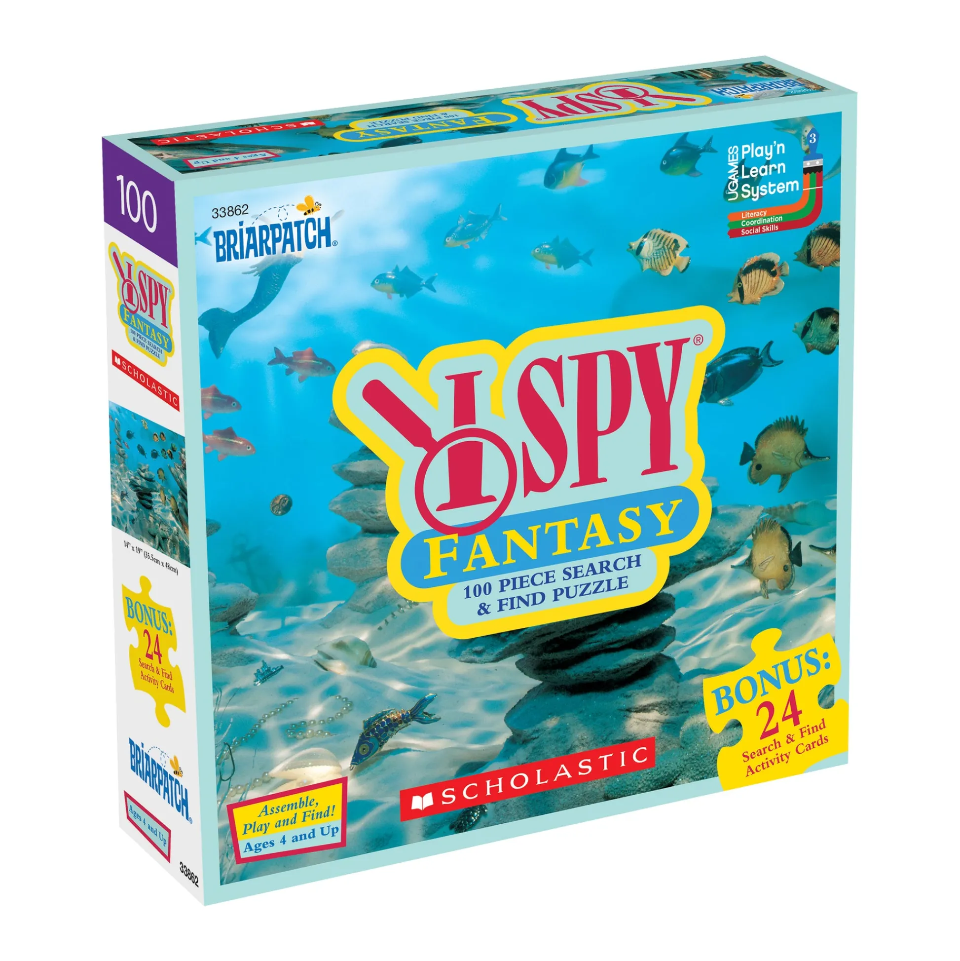 AreYouGame I Spy Fantasy Search & Find Puzzle - 100 Pcs* Puzzles