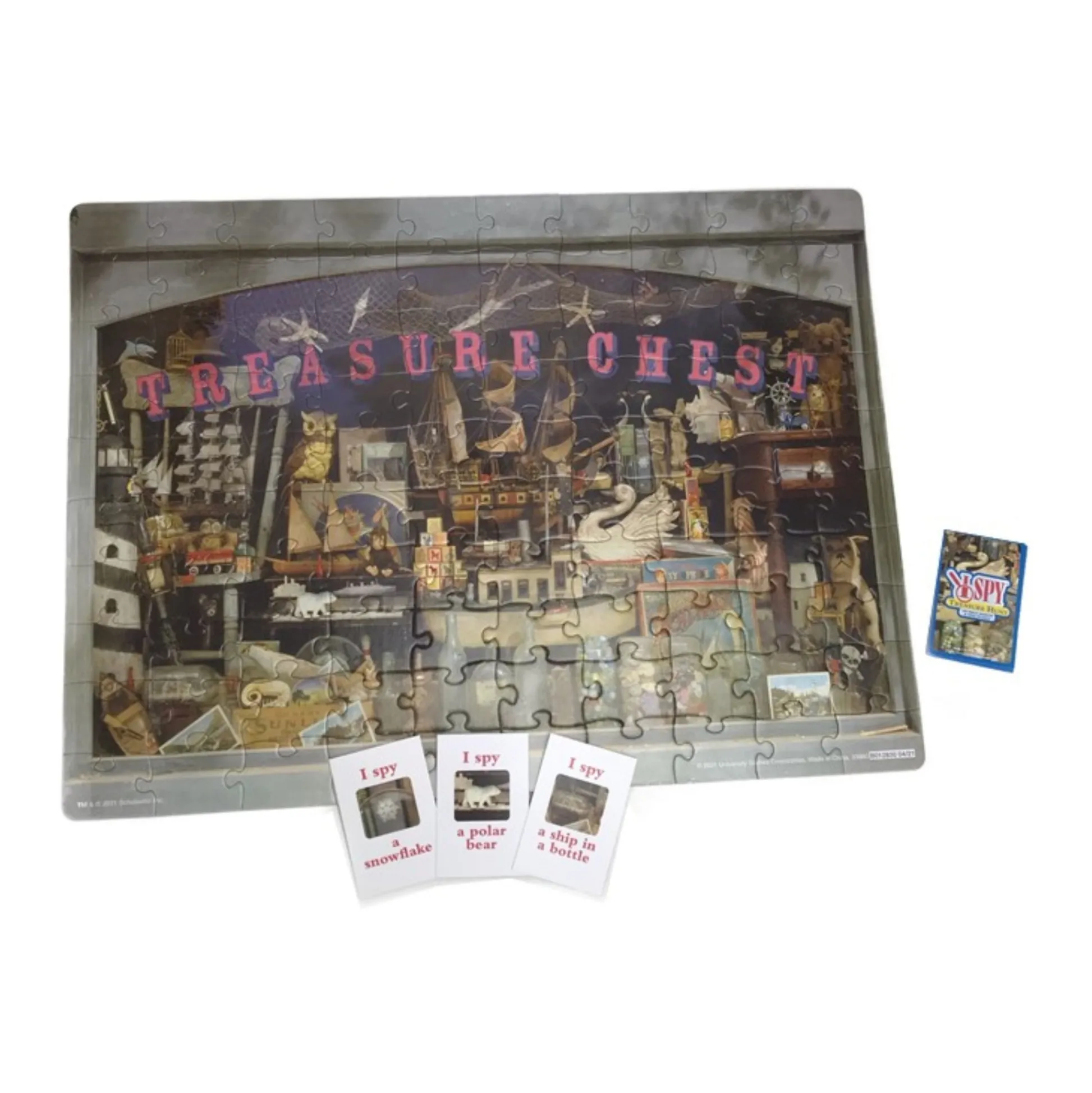 AreYouGame I Spy Treasure Hunt Pirate-Themed Jigsaw Puzzle - 100 pc* Puzzles