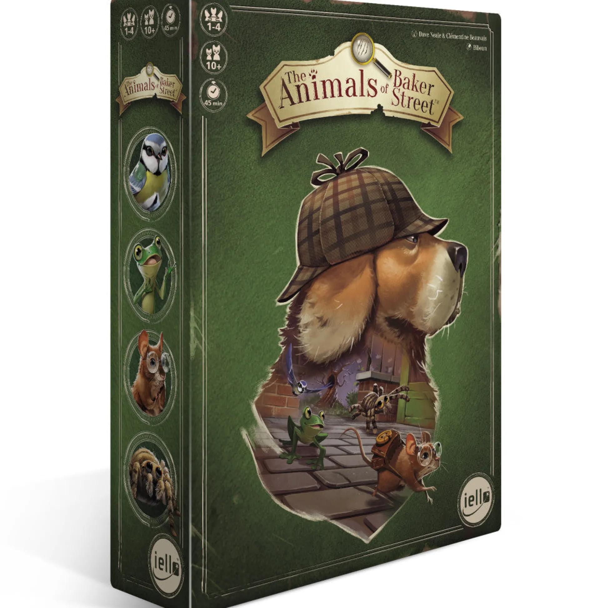 Flat River Group IELLO The Animals of Baker Street Family Investigation Game* Board Games|Role-Playing Games