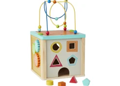 Macy's - Supplier Imaginarium 5-in-1 Wooden Activity Cube - Educational Learning Toy* Preschool Education Toys & Activities|Imaginarium