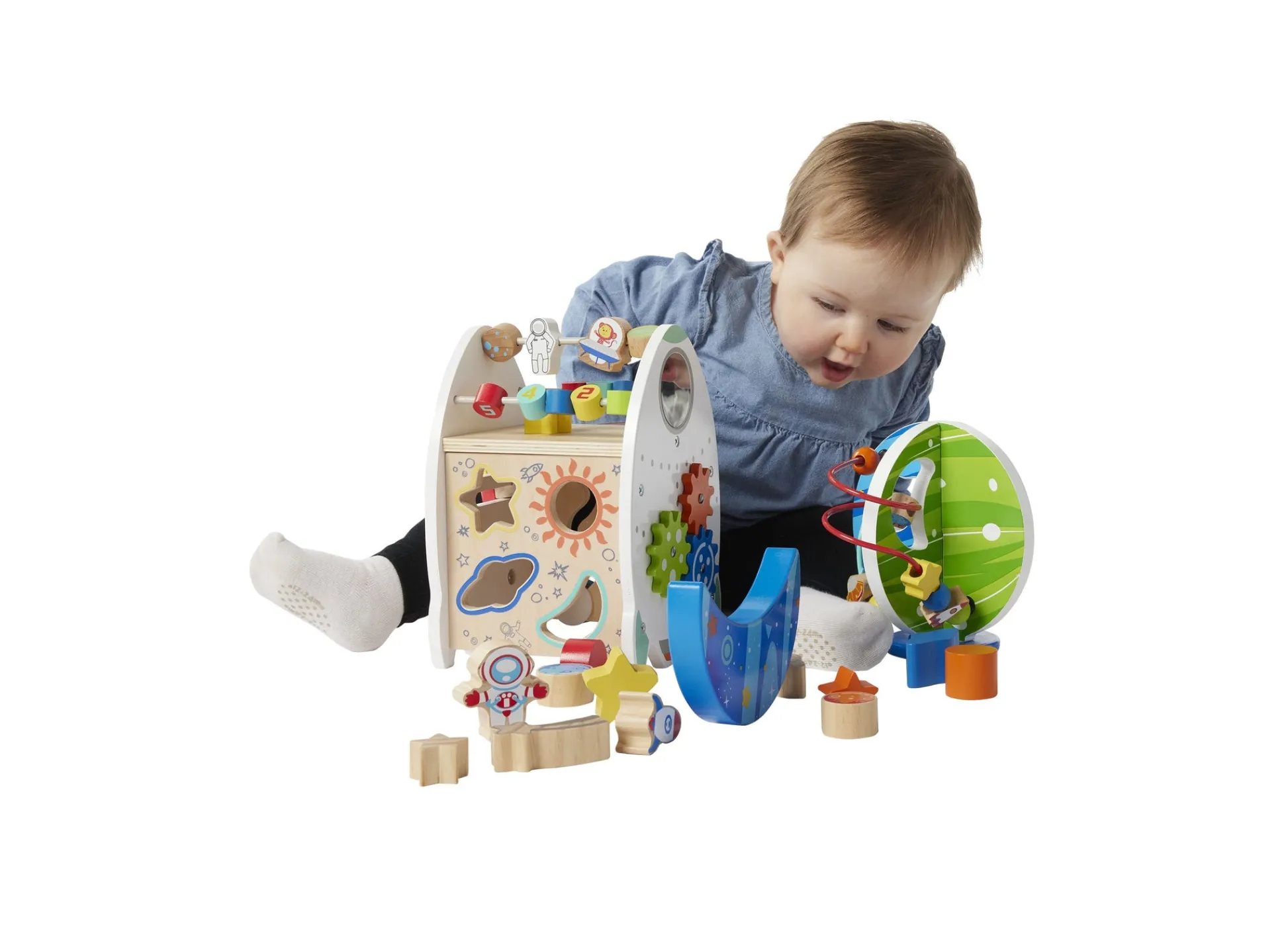 Macy's - Supplier Imaginarium Out of this World Activity Cube Trio - Space-Themed Fun* Preschool Education Toys & Activities|Social & Emotional Skills