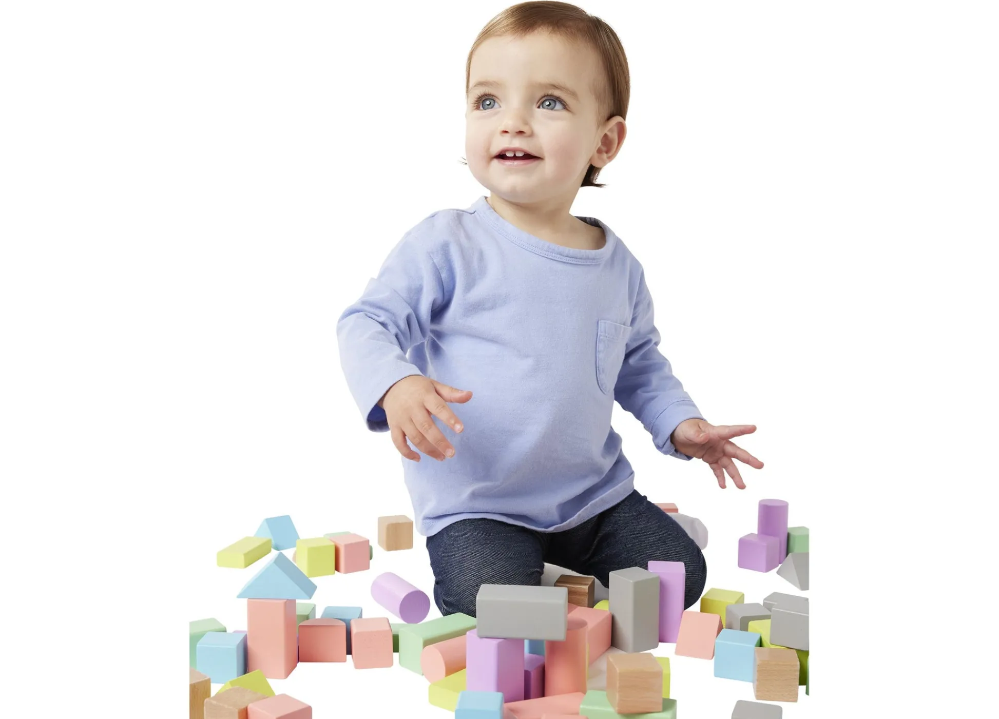 Macy's - Supplier Imaginarium 100-Piece Wooden Block Set - Colorful Building Blocks for Creative Play* Imaginarium|Wood & Jumbo Blocks