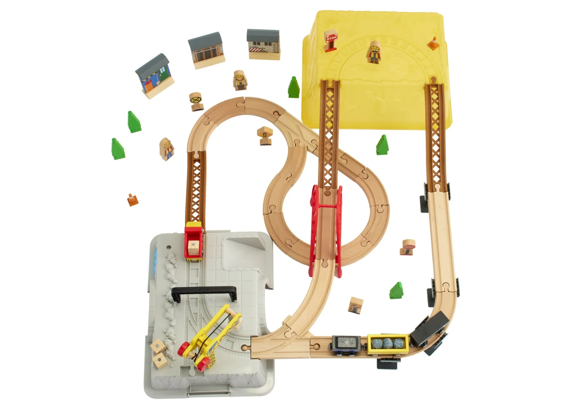 Macy's - Supplier Imaginarium Stow Away Train Set - 64 Pieces* Preschool Education Toys & Activities|Preschool Vehicles