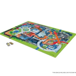 Flat River Group Imaginmat Jumbo Hot Wheels Adventure Playmat with Toy Cars, 47x61"* Playsets & Vehicles