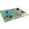 Flat River Group Imaginmat Peppa Pig Jumbo Floor Playmat with Toy Cars, 47 x 61 Inch* Preschool Education Toys & Activities|Preschool Pals