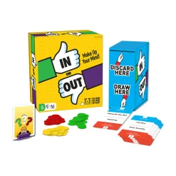 AreYouGame In or Out Strategy Card Game by R&R Games* Card Games