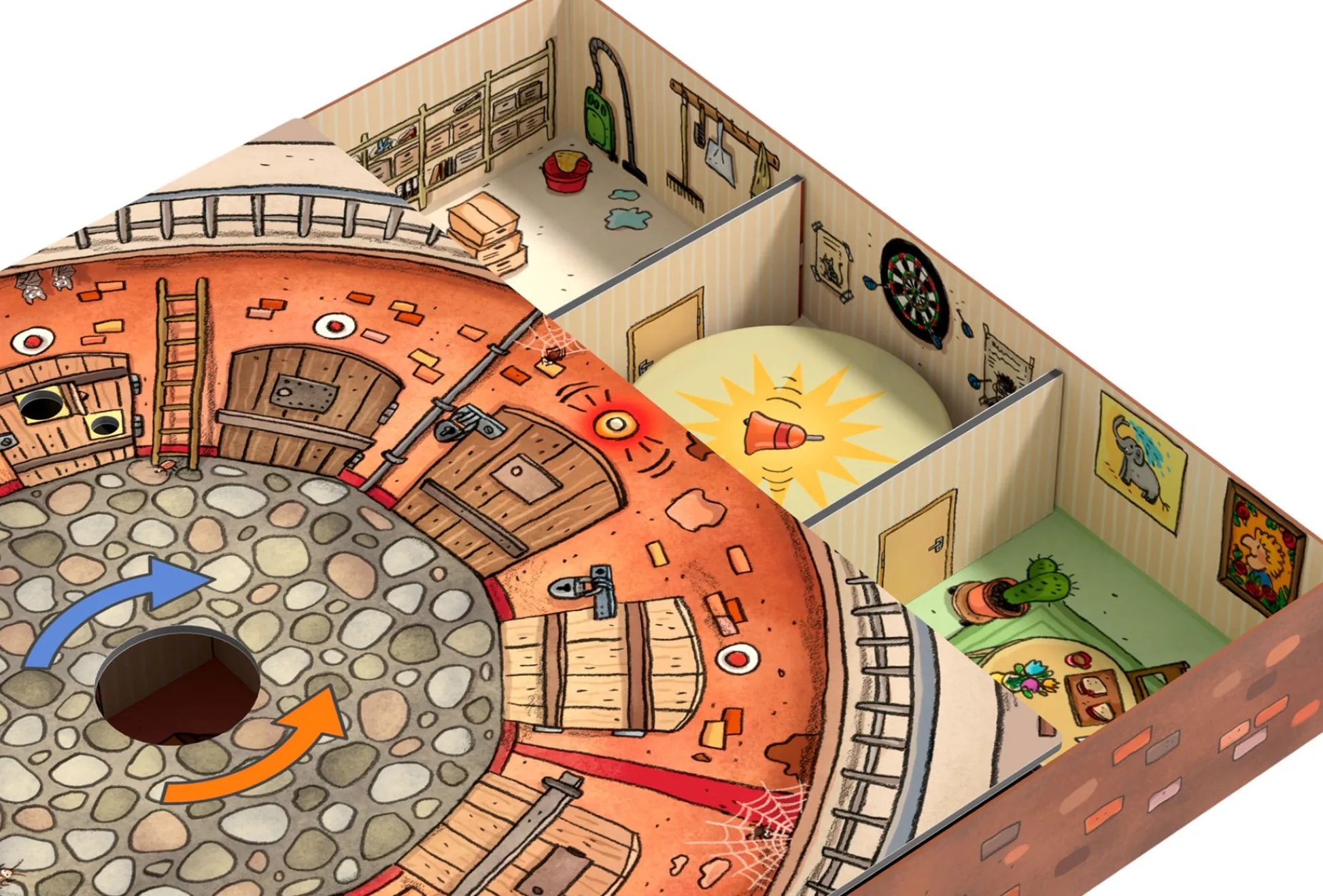 HABA USA Inspector Mouse: The Great Escape Memory Skill Board Game* Board Games|Role-Playing Games