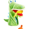 HABA USA Interactive Eat-It-Up Croco Glove Puppet for Creative Play* Puppets & Puppet Theaters|Dress Up