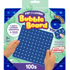 Flat River Group Interactive 100s Bubble Board - Math Learning Toy* Math Toys|Math, Counting & Time