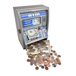 AreYouGame Interactive Talking ATM Savings Bank - Educational Money Management Toy* Math Toys|Math, Counting & Time