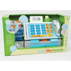 Calendar Holdings, LLC Interactive Talking Cash Register with Scanner and Play Money Set* Kitchens & Play Food|Dress Up