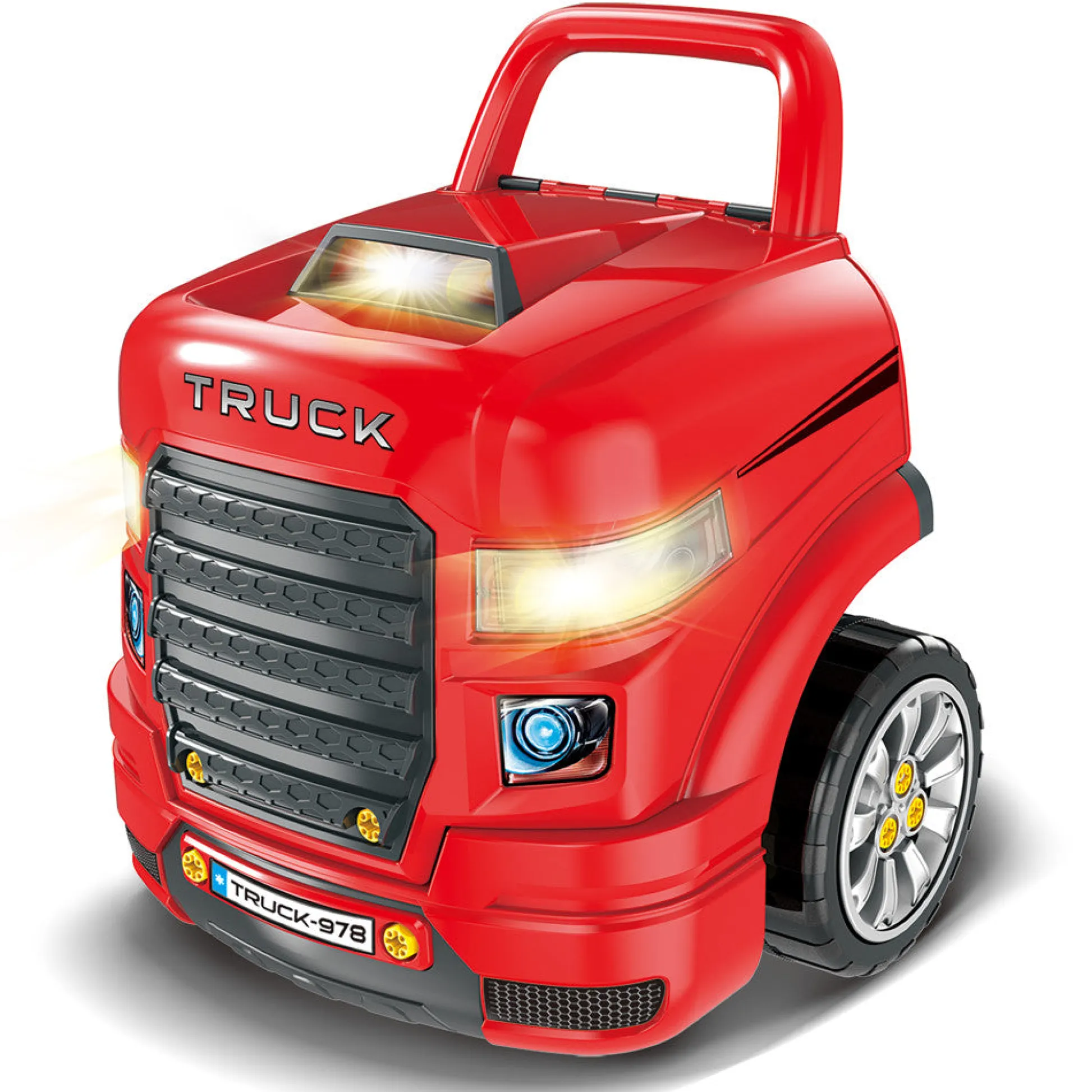 Flat River Group Interactive Truck Mechanic Engine Workshop Playset - Red* Tools & Workshops|Dress Up