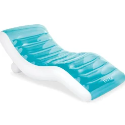 Flat River Group Intex Splash Lounge Inflatable Water & Pool Float - Teal & White* Swimming Pools & Water Toys