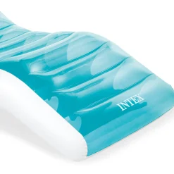 Flat River Group Intex Splash Lounge Inflatable Water & Pool Float - Teal & White* Swimming Pools & Water Toys