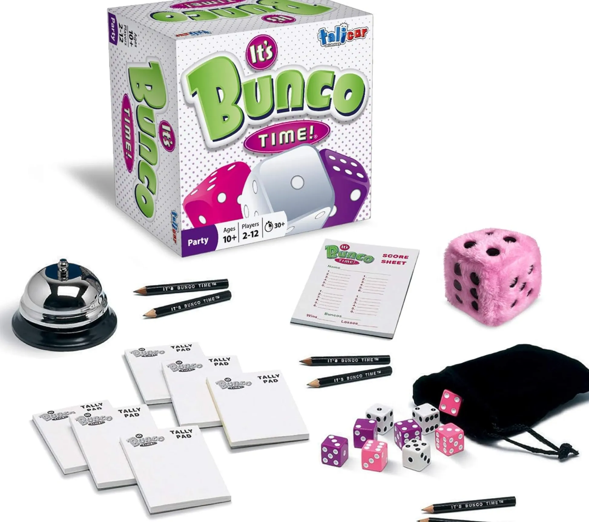 The Distribution Solutions It's Bunco Time! Dice Strategy Party Game* Dice, Roll & Write Games