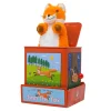 Flat River Group Jack Rabbit Creations - Fox Jack-in-the-Box - Classic Musical Toy* Preschool Education Toys & Activities