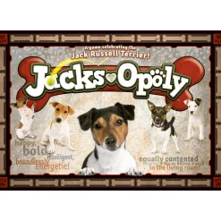 Flat River Group Jack Russell Terrier Jacks-Opoly Board Game for Ages 8+* Board Games|Role-Playing Games