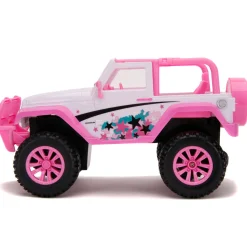 Flat River Group Jada Toys Girlmazing Pink 1:16 Scale RC Jeep with Exclusive Star Deco* Rc Cars & Flight