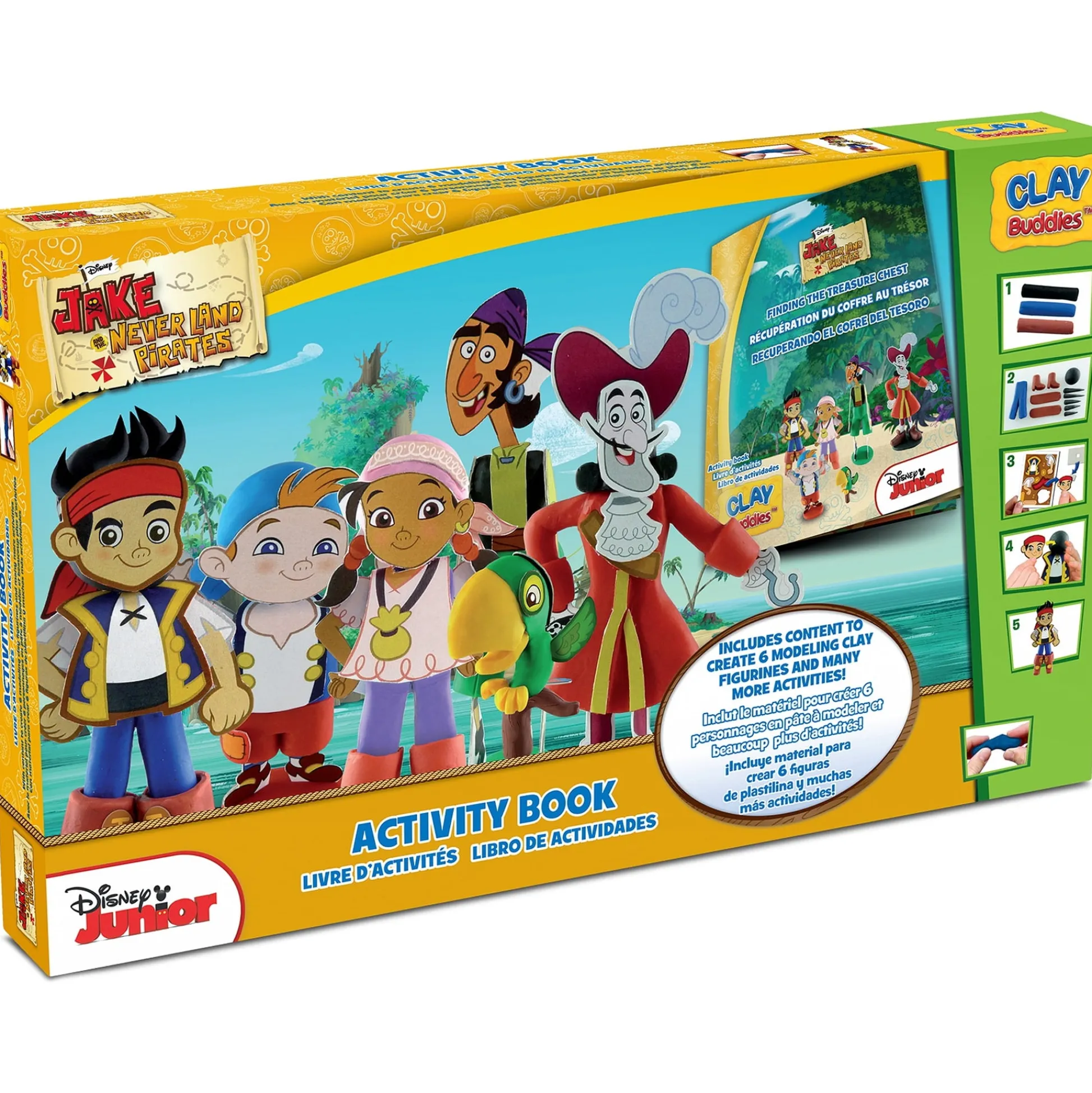The Distribution Solutions Jake the Pirate Super Play Clay Set* Clay, Dough & Sand Art