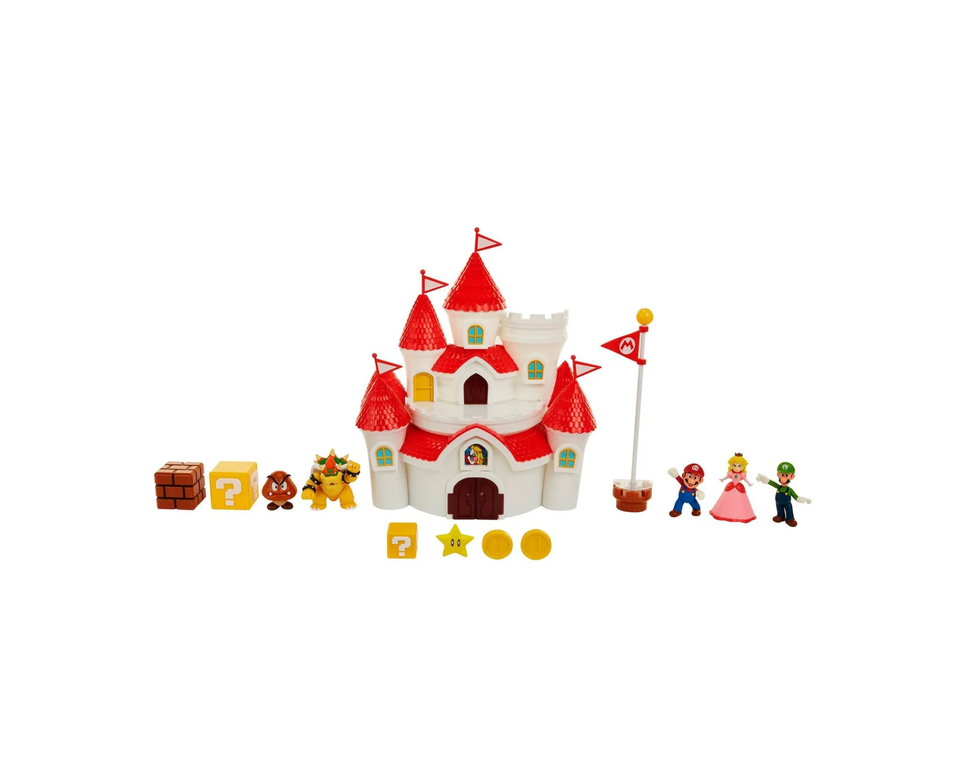 Macy's - Supplier Jakks Nintendo Deluxe Mushroom Kingdom Castle Playset - Bowser* Playsets & Vehicles