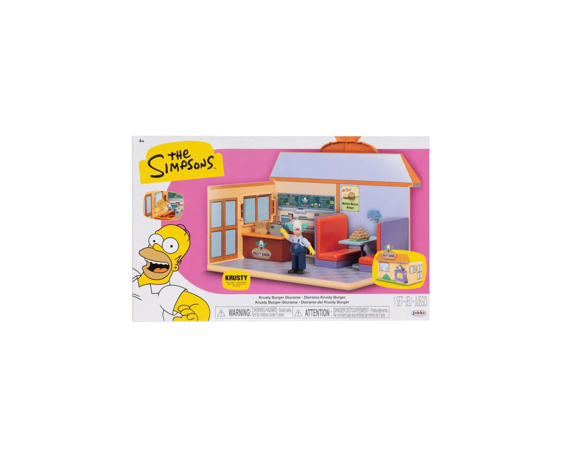 Macy's - Supplier JAKKS Pacific The Simpsons Krusty Burger Playset* Playsets & Vehicles
