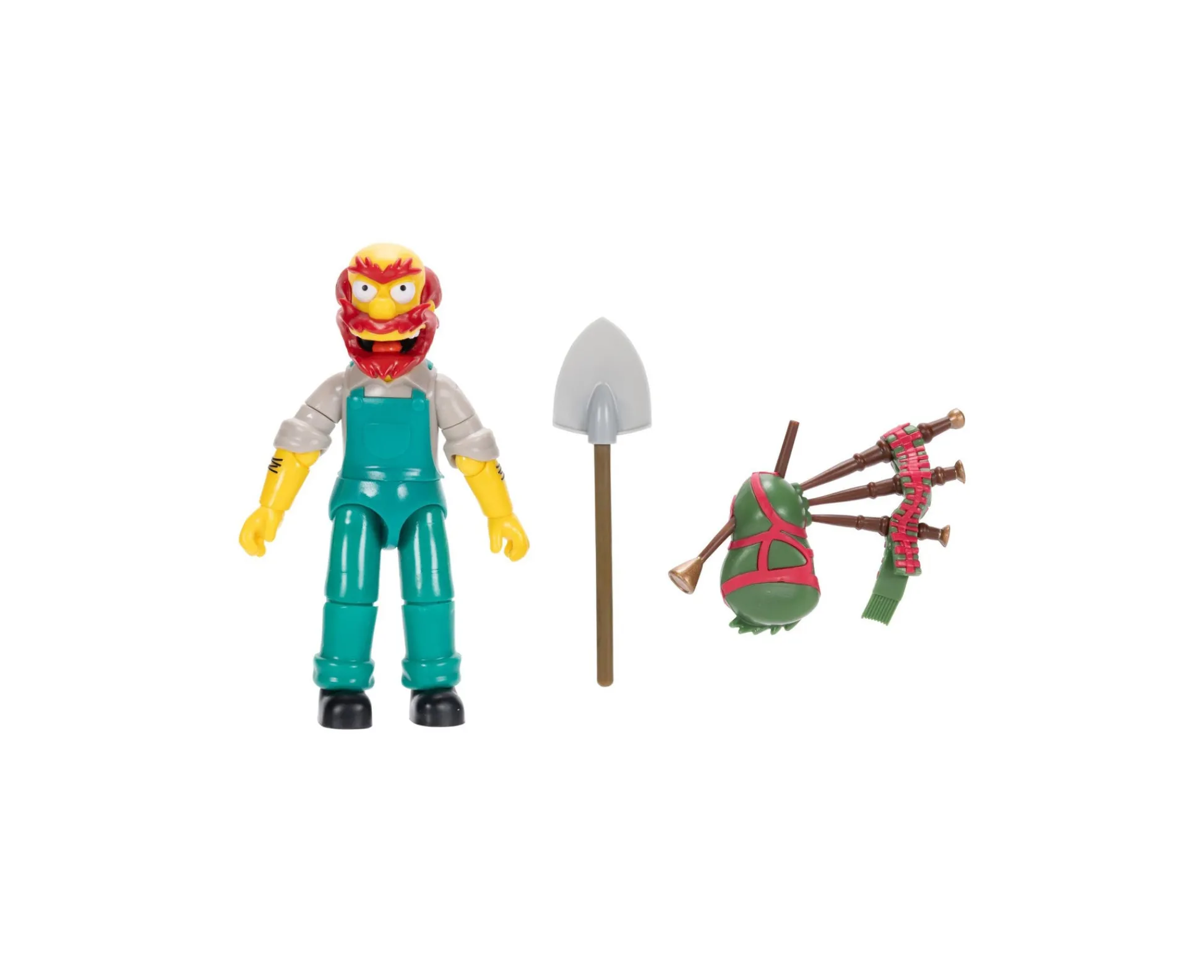 Macy's - Supplier JAKKS Pacific The Simpsons Groundskeeper Willie 5" Articulated Action Figure* Collectible Figures & Playsets