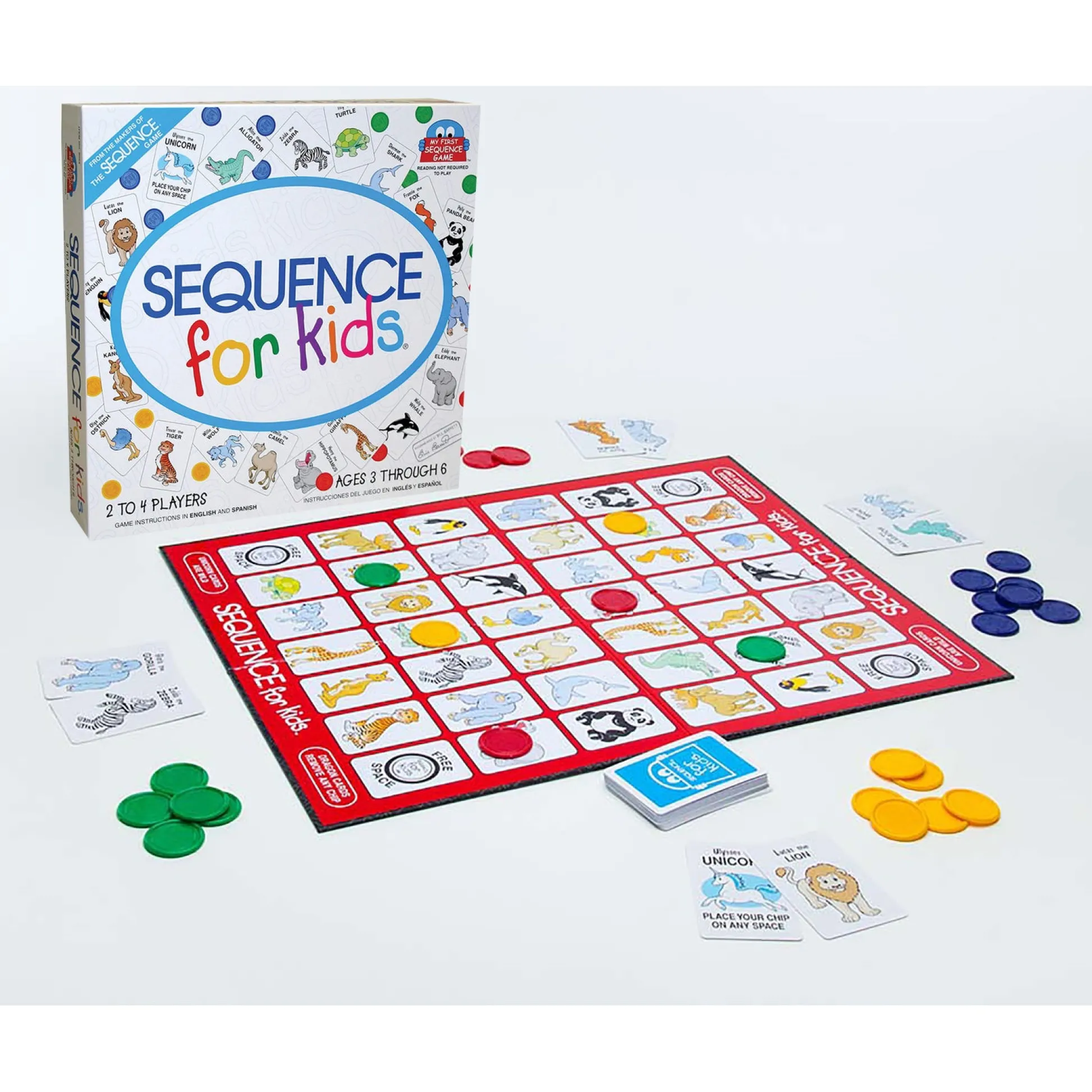 Educators Resource JAX Ltd. Sequence for Kids Board Game* Board Games|Role-Playing Games
