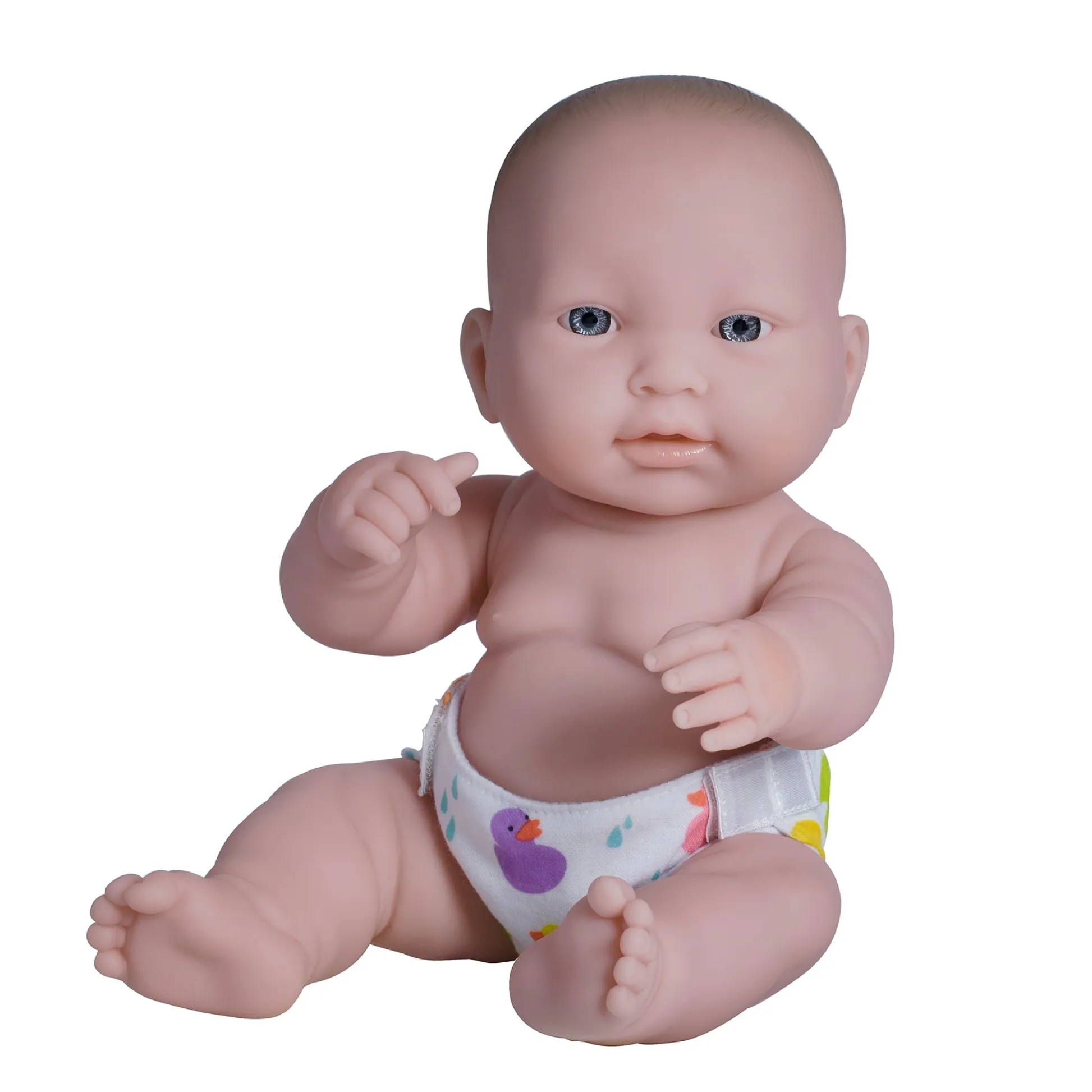 Educators Resource JC Toys 14 inch - Blue Eyes in Dotted Diaper Baby Doll* Baby Dolls|Stuffed Animals & Plush Toys