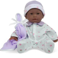 Educators Resource JC Toys 11 inch La Baby Soft Doll - Bright Sparkling Eyes* Social & Emotional Skills|Baby Dolls