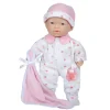 Educators Resource JC Toys La Baby - 11-inch Soft Baby Doll with Pink Outfit and Accessories* Baby Dolls|Stuffed Animals & Plush Toys