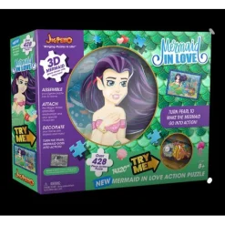 Calendar Holdings, LLC Jigpetto Vibrant Underwater Action Mermaid Puzzle - 428 pc* Puzzles