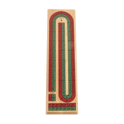 AreYouGame John N. Hansen Co. Classic Game Collection Wood Cribbage Board* Classic Games