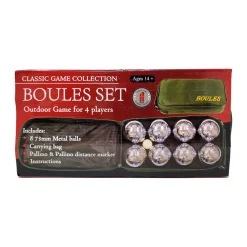 AreYouGame John N. Hansen Co. Deluxe Boules Bocce Ball Set with Carrying Case* Activities & Games