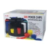 AreYouGame John N. Hansen Co. 300-Piece Poker Chip Set with Revolving Rack* Card Games