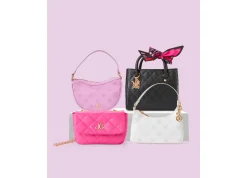 Macy's - Supplier Journey Girls Fashionable Quilted Handbag with Monogram Scarf - Pastel Purple* Stuffed Animals & Plush Toys