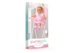 Macy's - Supplier Journey Girls Highchair Playset for 14-inch Dolls - Pastel Pink* Stuffed Animals & Plush Toys