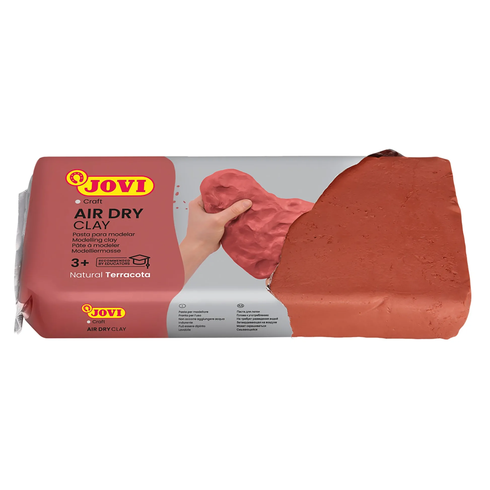Educators Resource JOVI Air Dry Clay Terracotta Art Bar Pack - 1.1lb, Set of 3* Clay, Dough & Sand Art