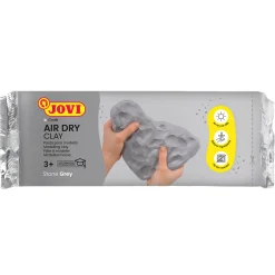 Educators Resource JOVI Home Artist Collection Air Dry Clay - Grey, 2.2lb Bar, Pack of 2* Clay, Dough & Sand Art