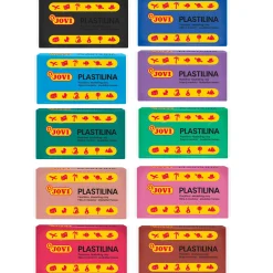 Educators Resource JOVI Plastilina Vegetable-Based Modeling Clay, 30 Bars - Assorted Colors* Clay, Dough & Sand Art